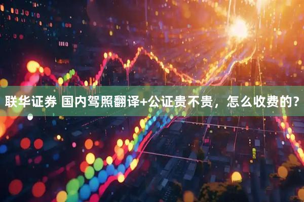 联华证券 国内驾照翻译+公证贵不贵，怎么收费的？