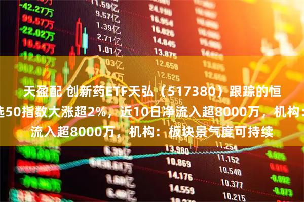天盈配 创新药ETF天弘（517380）跟踪的恒生沪港深创新药精选50指数大涨超2%，近10日净流入超8000万，机构：板块景气度可持续