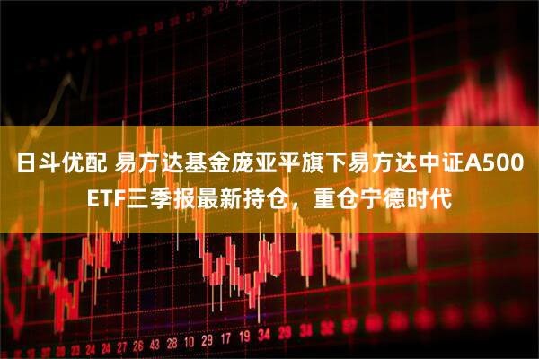 日斗优配 易方达基金庞亚平旗下易方达中证A500ETF三季报最新持仓，重仓宁德时代